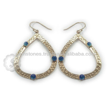 Sterling Silver Gemstone Hook Earring Jewelry, Wholesale Designer Handmade Earring, Wholesale Silver Jewelry Supplier